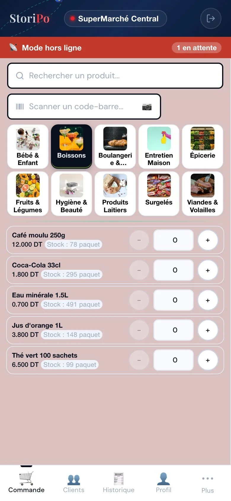 Storipo : internet coupe